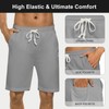 Mancozy Men's Corduroy Shorts 7 inch Shorts for Men Jogging
