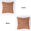AELS Boho Decorative Textured Throw Pillow Covers 18x18, Organic Modern