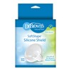 Dr. Brown's SoftShape™ 100% Silicone Nipple Shields,Size B (25mm),2 Pack