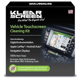 Klear Screen Premium Navigation Screen Cleaner 2oz Spray Bottle Great for Large Nav Screens in Cars 2 Bonus Cloths Included Made in The USA