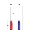 2-Piece Smaller Work Screwdriver Set Including Slotted, Phillips and Pozidriv