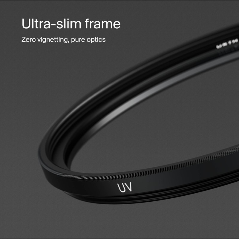Urth 58mm UV Lens Filter — Ultra-Slim, Multi-Coated UV Camera