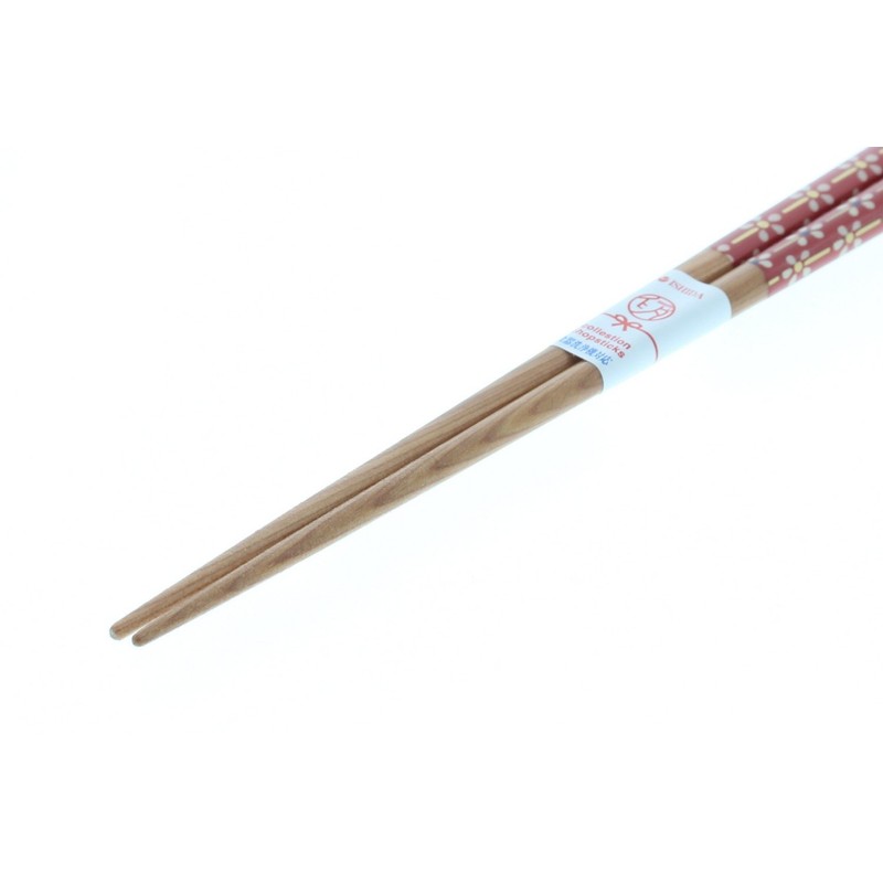 Ishida Chopsticks Made in Japan Modern Flower (Flower Pattern) Wooden