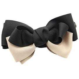 Bonaventure Grosgrain Fluffy Ribbon, Women's Banana Clip, Hair Accessory, Hair Clip, Popular, Hair Clasp -