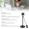 Ouitble Webcam with Light 8MP USB Web Cam PC Streaming