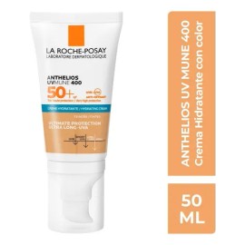 Crema Solar Anthelios Uv Mune 400 Con Color 50+ Fps 50ml