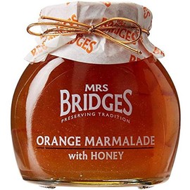 Mrs. Bridges of Scotland, Set of 2 Jars, Orange Marmalade with Honey, Imported from Scotland, 12 Oz Each