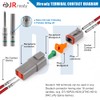 JRready ST6328-4 Pin Way Deutsch DT Series Connector 5 Kit,14-20