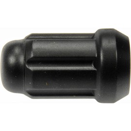 Dorman 711-355C - Juego de cerradura de accionamiento estriado negro mate M12-1.50 compatible con modelos seleccionados, paquete de 20