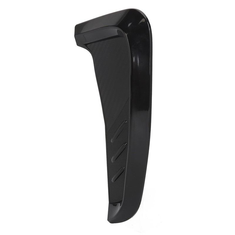 2Pcs Side Mudguard Vent Trim Left Right 20cm Glossy Black
