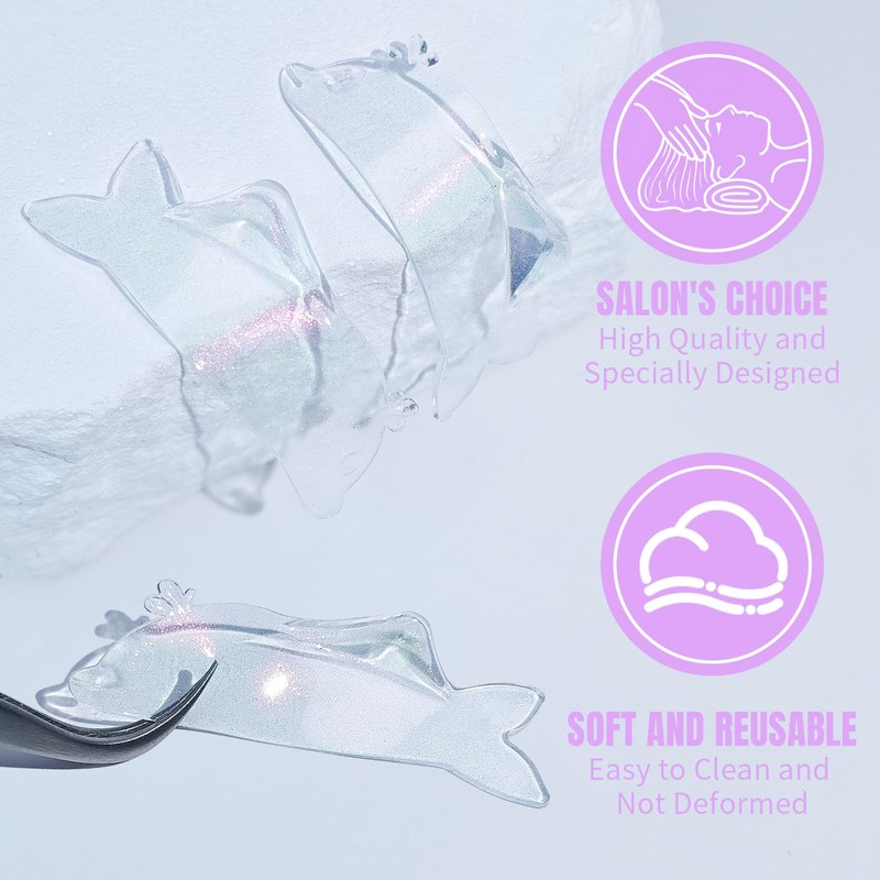 Lomansa Eyelash Lifting Pads, Lash Lifting Pads, Only for Perming