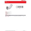 Toilet Connection Drain White Toilet Drain Length from 280 to