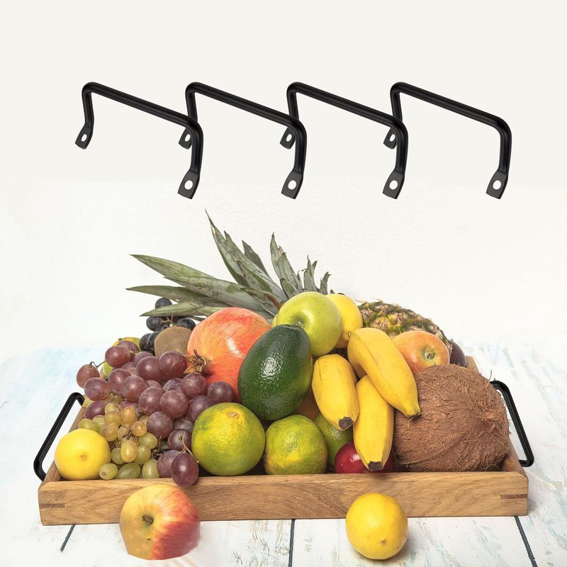 KFZDCG 4 Pcs Side Fixing Handle for Trays, Serving Tray