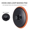 uxcell 7 Inch Hook and Loop Backing Sanding Pads with