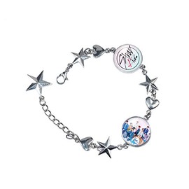 KPOP StrayKids Bracelet StrayKids Merchandsie Zinc Alloy Wristband Chain Bracelets Bangle for Women
