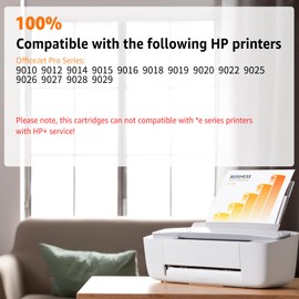 NineLeaf 962XL Ink Cartridge Replacement for HP 962 XL Compatible with OfficeJet Pro 9010 9015 9022 9028 Printer(12 Combo Pack, Black Cyan Magenta Yellow)