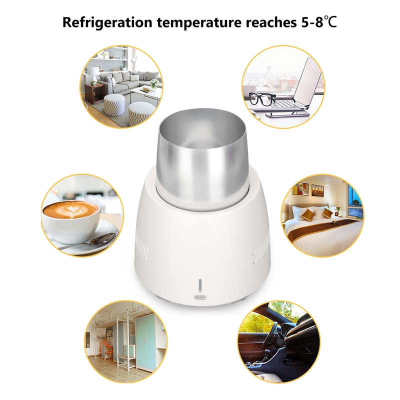 Drink Cooler 350ML Capacity Desktop Smart One Button Start Beverage