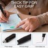 teashow 3Pcs Extra Large Ballpoint Pens, Easy Grip Jumbo Chunky