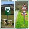 Gisafai Tall U Channel Sign Steel Post with Enamel Coating