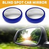 Partuto 1 Pair Universal Blind Spot Car Mirrors - Car