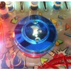 ROLLERGAMES CHROME PINBALL POP BUMPER DECALS METAL-MODS