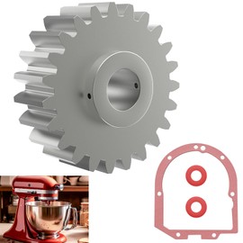 WPW10112253 Worm Drive Gear - by Ohoho - for Whirlpool & Kitchen-Aid Mixers, Replace W10112253 Fits 3K45SS 3K5SS 3KSM150PSTBW0 3KSM150PSTCB0 3KSM150PSTOB0 4K45SS 4K45SS7OB0 Model