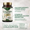 Calcium 1200 mg with Vitamin D3 - Bone Health Supplement,