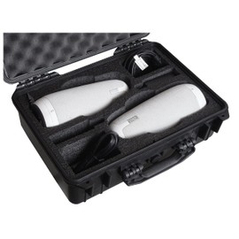 Case Club Case fits 2 Meeting Owl Conference Cameras - Waterproof Case has Pre-Cut Foam to fit x2 Meeting Owl Standard, Pro, 2, 3, or 4+. Also Holds Expansion Mic, Cords, Acc. & Lock Adapter