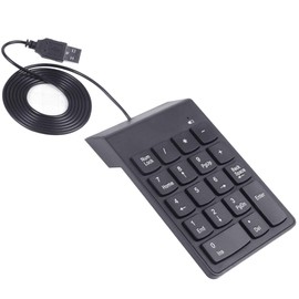 Kadaon Numeric Keypad,USB Keypad, USB 18 Key Number Numeric Keypad Keyboard for Laptop/Notebook PC Computer