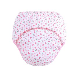 FedMois Baby Potty Training Pants Boys Girls Training Underwear Reusable (6 Pack), Flowers, 0-1 Year