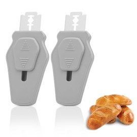 Tohoer 2-PACK Bread Knives, Bread Lame Cutter for Homemade Sourdough Bread Bakers,Bread Lame Dough Scoring Tool Cutting Bread Scoring Knife for Bread Making Tools