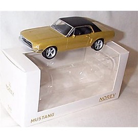 Norev F0RD Mustang gold hard top vehicle 1:43 scale diecast model