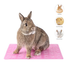 Niteangel 2pcs Rabbit Cage Mat: Durable Foot Resting Pads for Bunny Guinea Pigs Chinchillas Cats and Othe Small pet