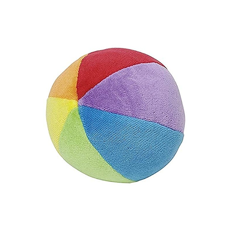 goki 65042 Fabric Ball with Rattle for Babies