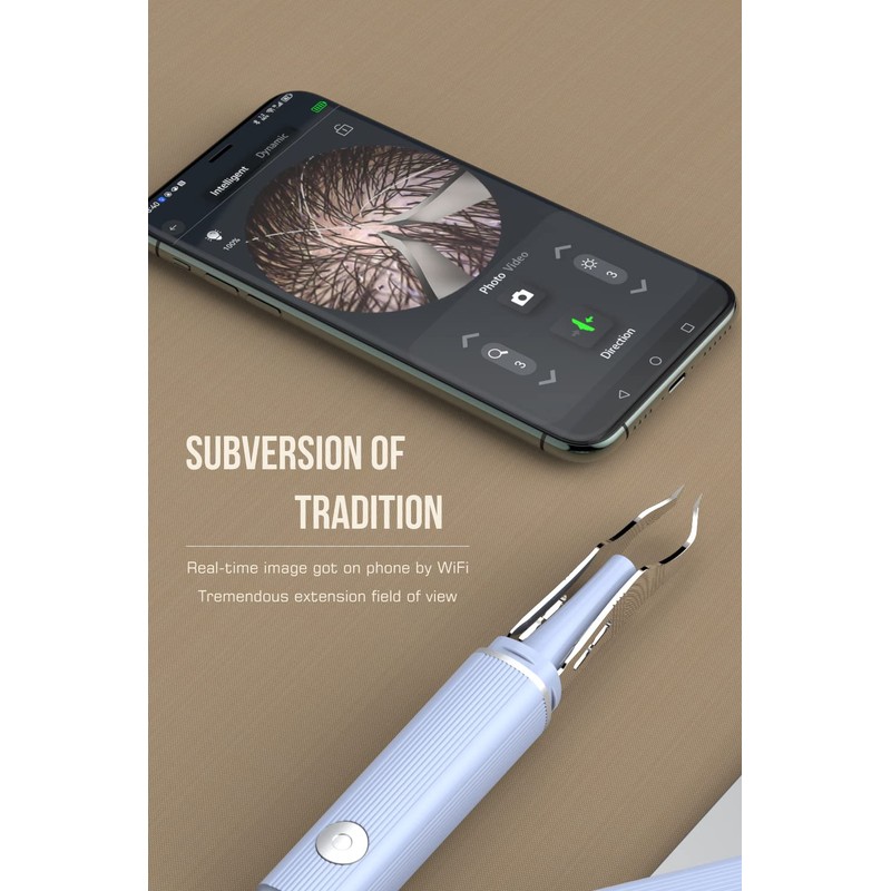Hair Removal Tweezer with 1080p Camera, Ultimate Precision: Tweezer with