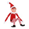 Elves Sitting Upon Shelves Festive Toy - Christmas Home Décor