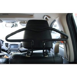 Percha de Metal para abrigos de coche, reposacabezas asiento coche, soporte para ropa, chaquetas, trajes, gancho para bata, accesorios para, herramientas prácticas