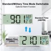 Xflyee 14.5'' Large Digital Wall Clock Battery Operated with Jumbo