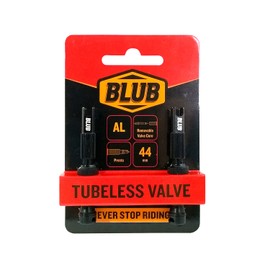 BLUB Air Valve Tubeless MTB 44 mm, Aluminium Bicycle Tubeless Air Valve, Pack of 2, Presta Tubeless Bicycle Air Valve