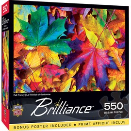 MasterPieces 550 Piece Jigsaw Puzzle for Adults, Family, Or Kids - Fall Frenzy - 18"x24"
