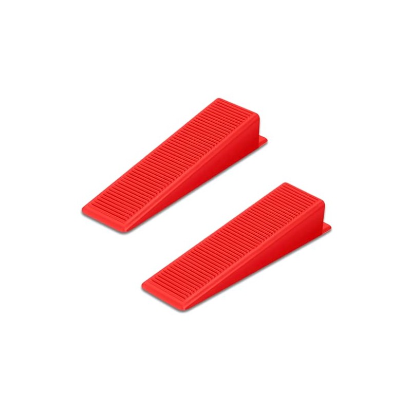 MarketConnect® Pack of 50 Red Reusable Wheel Chocks for Leveling