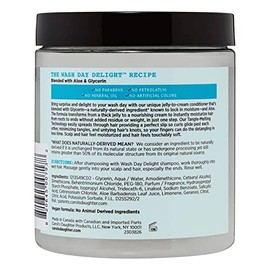 Carols Daughter Wash Day Delight - Acondicionador desenredante de gelatina a crema con glicerina y aloe, sin parabenos para humedad, hidratacin y...  