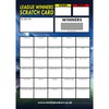 Totally Bonkers - Football Fundraising Scratch Cards - 30 Square