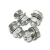 PZRT 4 Set Universal Carbon Steel Wire Stop Swivel for