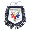 Philippines Flag for Car Rearview Home Wall Door Window Mirror