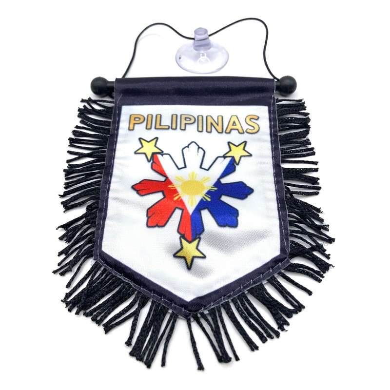 Philippines Flag for Car Rearview Home Wall Door Window Mirror