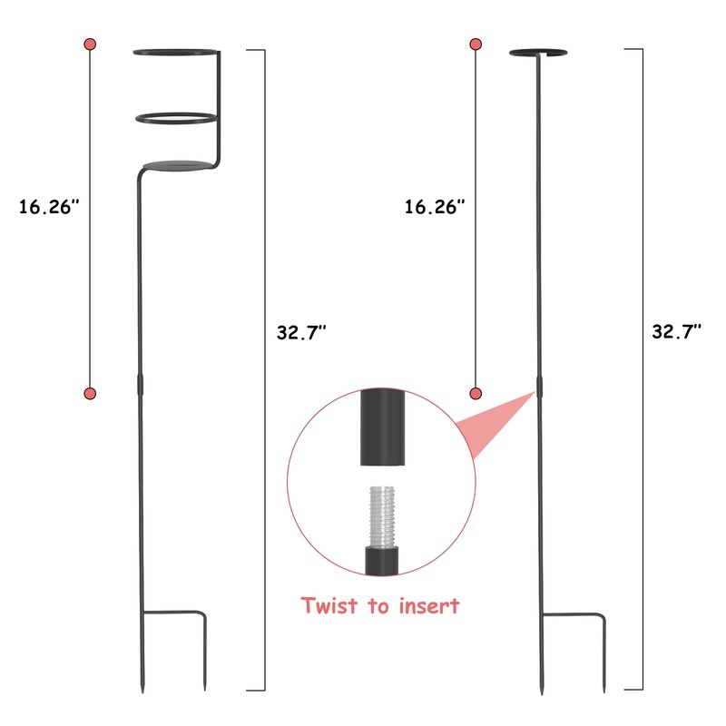 Urban Deco Heavy Duty Drink Holder Set of 7, Outdoor