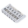 Hardtail Bridge with Saddles Metal 6 String Fixed Replacement for