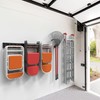 Wallmaster Wall Mount Garage Organizer Tool Storage Rack, Heavy Duty
