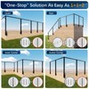 Gyykzz Side Mount Outer Corner Post 42" (Post Body 47.6"),